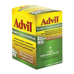 Advil Allergy and Congestion Relief Gravity Fed Display Box