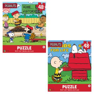 48-Piece Peanuts Jigsaw Puzzle