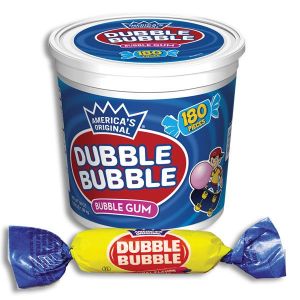 Dubble Bubble Chewing Gum - 180ct Tub