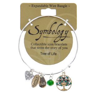 Symbology Bracelets - Angel Wing and Tree of Life