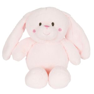 Cuddle Baby Bunny With Crinkle Ears And Rattle - Pink