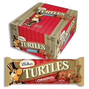 Turtles Original Candy Bars - 24ct Display Box