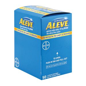 Aleve Tablets Gravity Fed Display Box