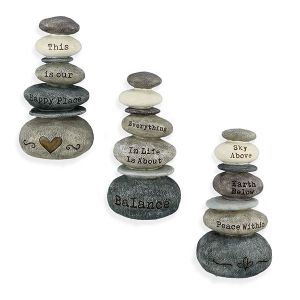 Resin Rock Art with Message