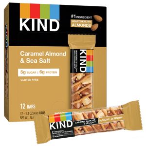 Kind Nuts and Spices Bars - Caramel Almond and Sea Salt