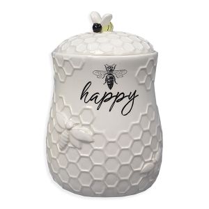Ceramic Bee Treat Jar