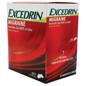 Excedrin Migraine Headache Relief Gravity Fed Display Box - 25Ct