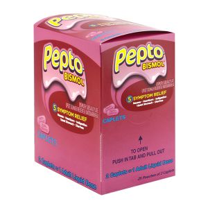 Pepto-Bismol Chewable Tablets Gravity Fed Display Box
