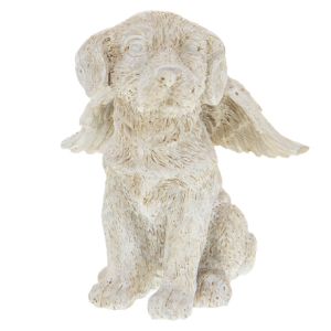 Angel Dog Figurine