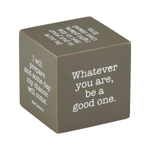Well Said Quote Cube - Abe Lincoln