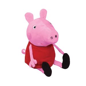 Plush Peppa Pig in Red Dress