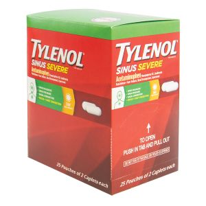 Tylenol Sinus Severe Gravity Fed Display Box