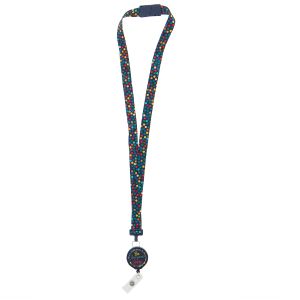 Ribbons Breakaway ID Lanyard - Be Awesome Today