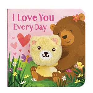 Finger Puppet Board Book - I Love You Every Day