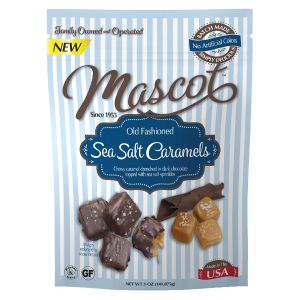 Mascot Snack Company Old Fashioned Sea Salt Caramels