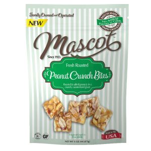 Mascot Snack Company Fresh Roasted Peanut Crunch Bites