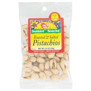 Sunbird Snacks - Roasted and Salted Pistachios