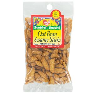 Sunbird Snacks - Oat Bran Sesame Sticks