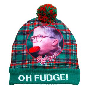 Holiday Stocking Cap - A Christmas Story Oh Fudge