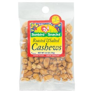 Sunbird Snacks - Roasted and Salted Cashews