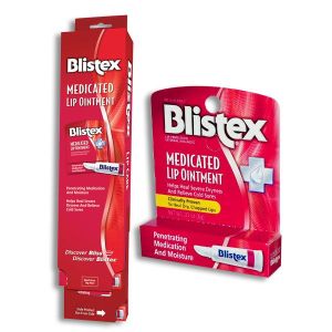 Blistex Medicated Lip Ointment Display Chute