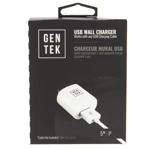 Gen Tek USB Wall Charger