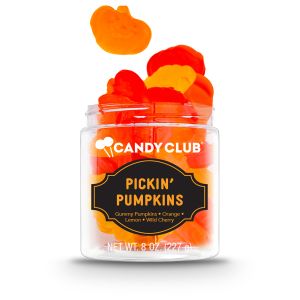 Candy Club Pickin' Pumpkins - 8 Ounce Jar