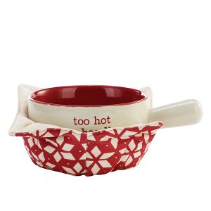 Soup Crock and Bowl Cozy Sets - Too Hot
