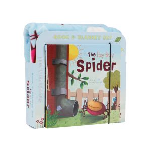 Baby Blanket & Book Gift Set - Itsy Bitsy Spider