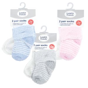 Chenille Baby Socks