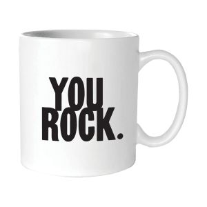 Ceramic Matte Mug - You Rock
