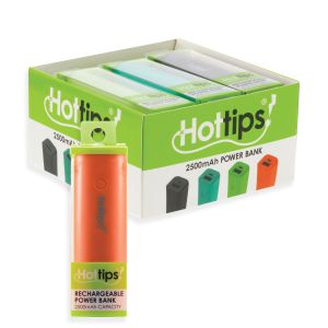 HotTips Rechargeable Power Bank