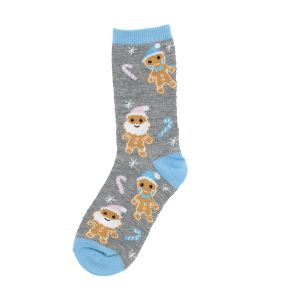 Kid's Crew Socks with Christmas Designs