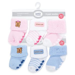 3-Pack So Beary Cute Sock Sets