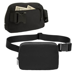 Nylon Belt Bag - Black