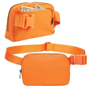 Nylon Belt Bag - Orange