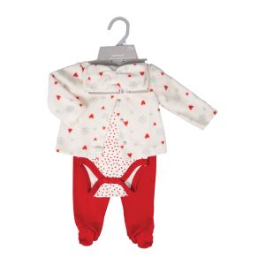 4-Piece Baby Girl Holiday Clothing Set