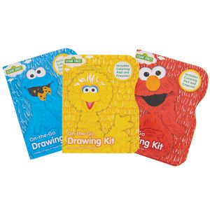 Sesame Street On-The-Go Drawing Kit