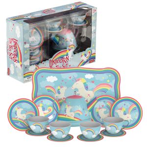 Tin Tea Set - Unicorn