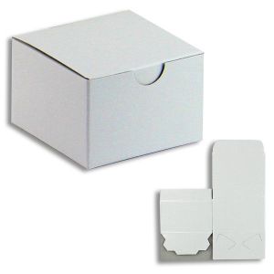 Textured Folding Boxes - 3 Inch X 3 Inch X 2 Inch