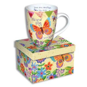 Scripture Mug - Fill Your Life with Love