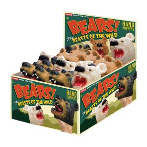 Super Stretchy Hand Puppet Display - Bear