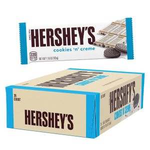 Hershey's Cookies 'n' Creme Bars - 36ct Display Box