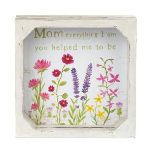 Framed Box Sign - Mom