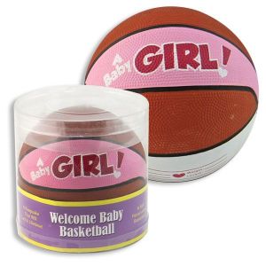 Birth Announcement Basketball - Girl
