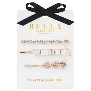 Crystal Hair Pins - Clear