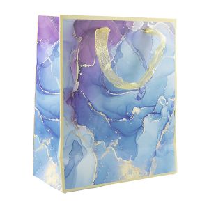 Golden Goede Marble-Look Gift Bags - Large