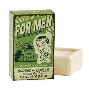 For Men Scented Bar Soap - Cognac & Vanilla