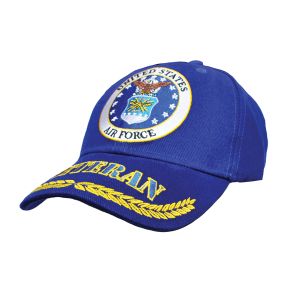Licensed Embroidered Ball Cap - United States Air Force Veteran