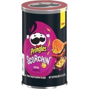Pringles Scorchin' BBQ Grab and Go Potato Crisps